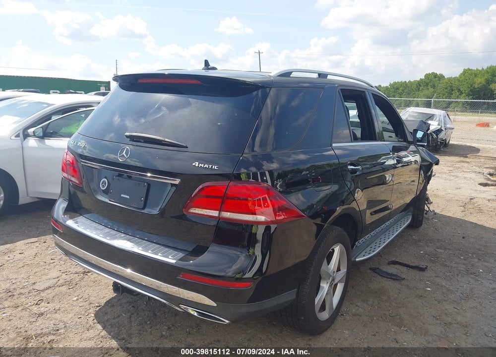 2017 MERCEDES-BENZ GLE 350 4MATIC VIN: 4JGDA5HB5HA941835