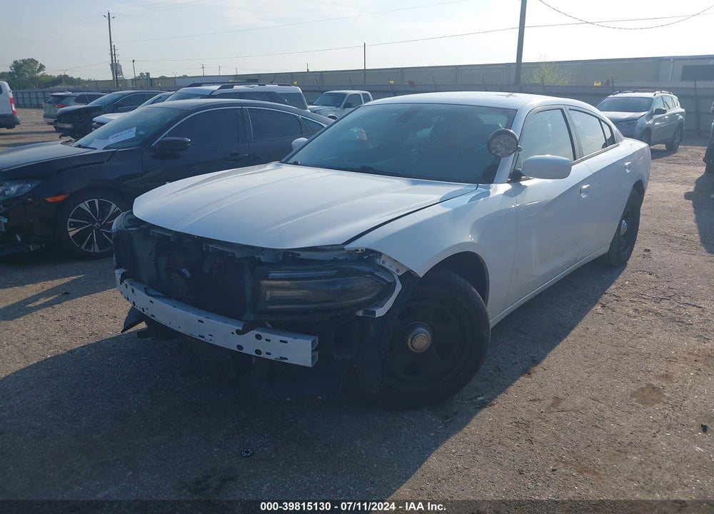 2017 DODGE CHARGER POLICE RWD VIN: 2C3CDXAG2HH606465