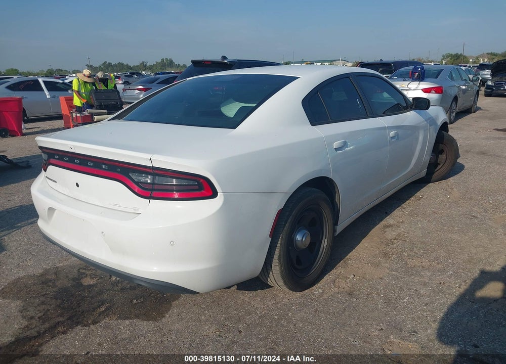2017 DODGE CHARGER POLICE RWD VIN: 2C3CDXAG2HH606465