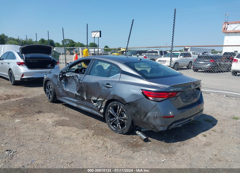 2023 NISSAN SENTRA SR XTRONIC CVT VIN: 3N1AB8DV5PY259458