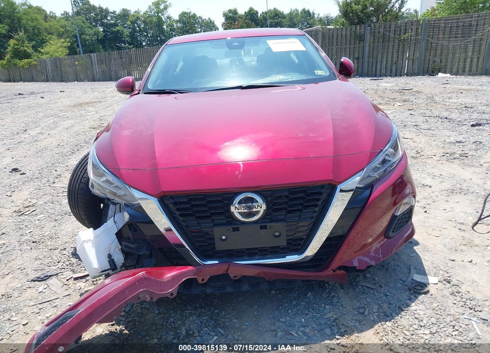 2021 NISSAN ALTIMA SV FWD VIN: 1N4BL4DV8MN363237
