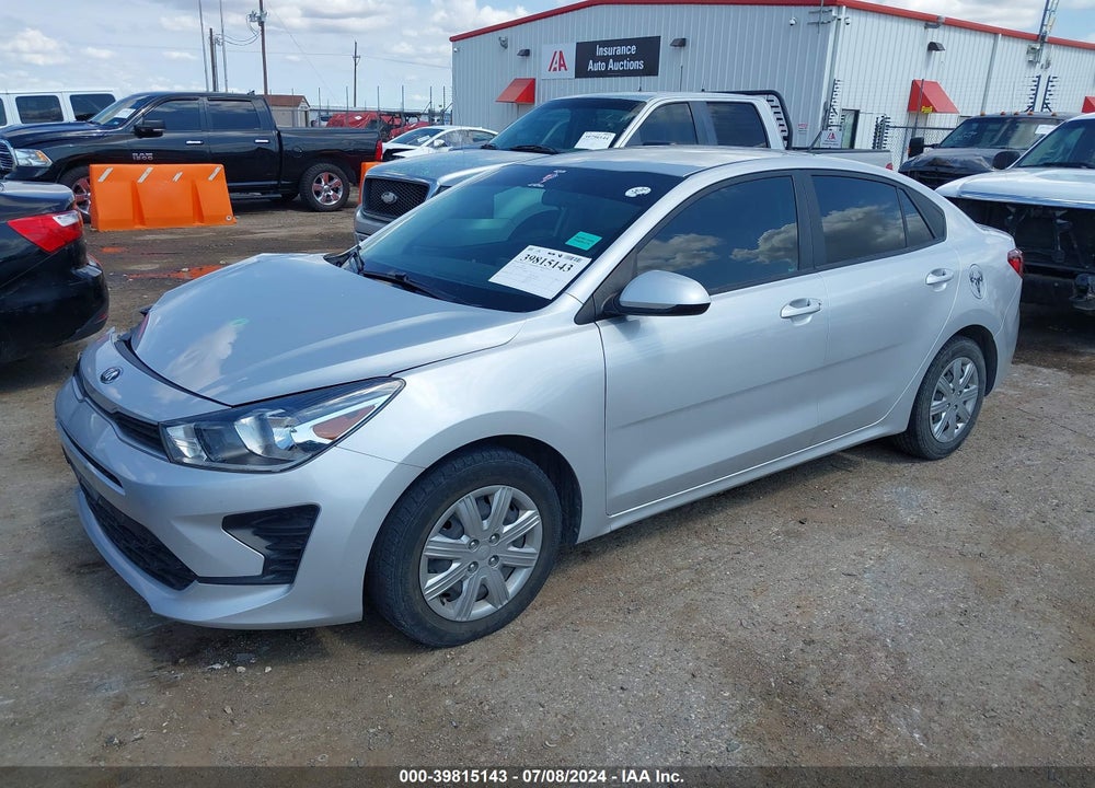 2021 KIA RIO LX VIN: 3KPA24AD8ME412249