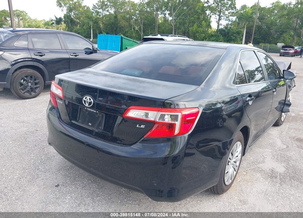 2012 TOYOTA CAMRY LE VIN: 4T1BF1FK7CU167079