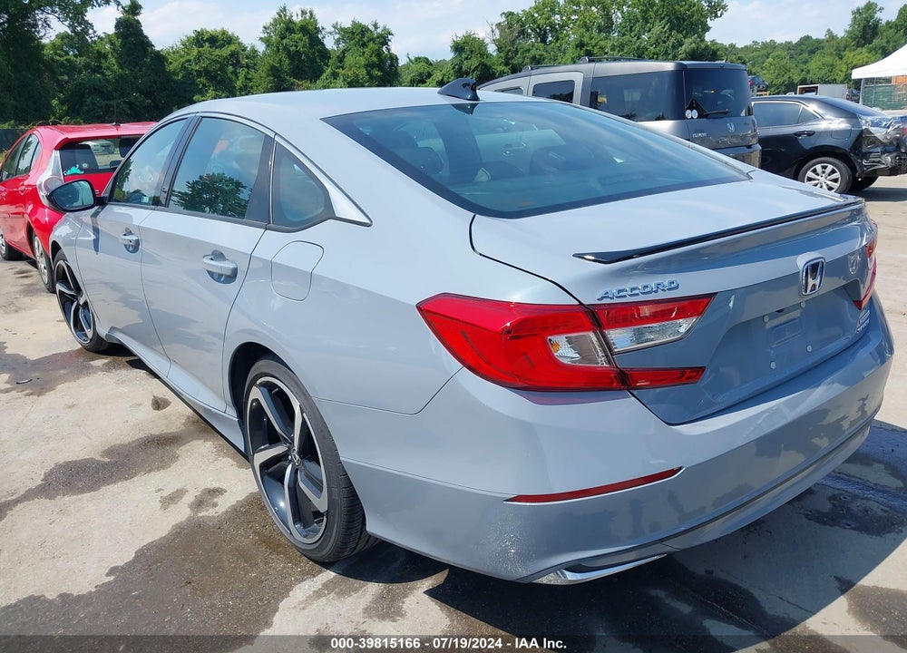 2022 HONDA ACCORD HYBRID SPORT VIN: 1HGCV3F23NA037524
