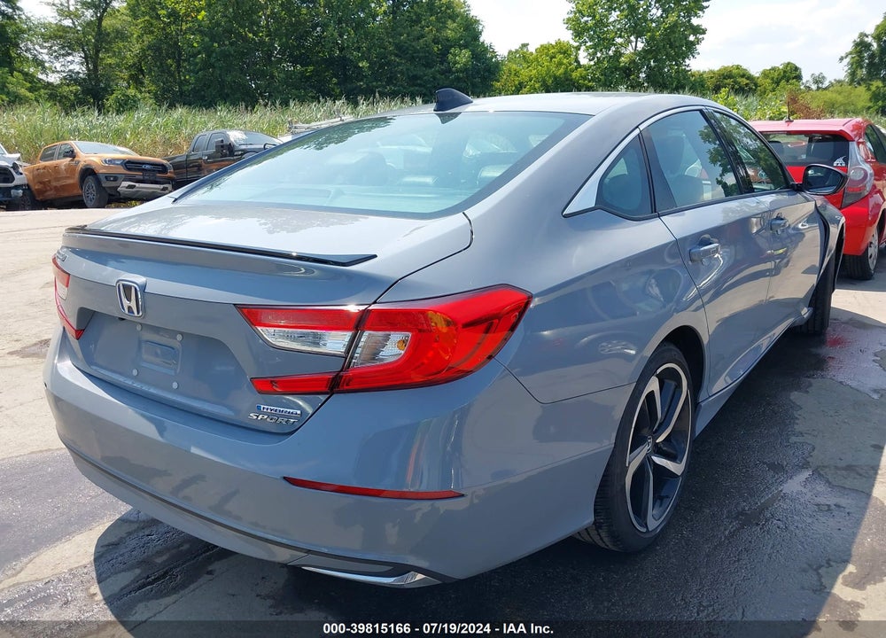 2022 HONDA ACCORD HYBRID SPORT VIN: 1HGCV3F23NA037524