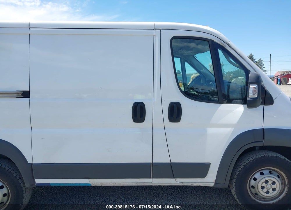 2018 RAM PROMASTER 1500 LOW ROOF 118 WB VIN: 3C6TRVNG9JE140778