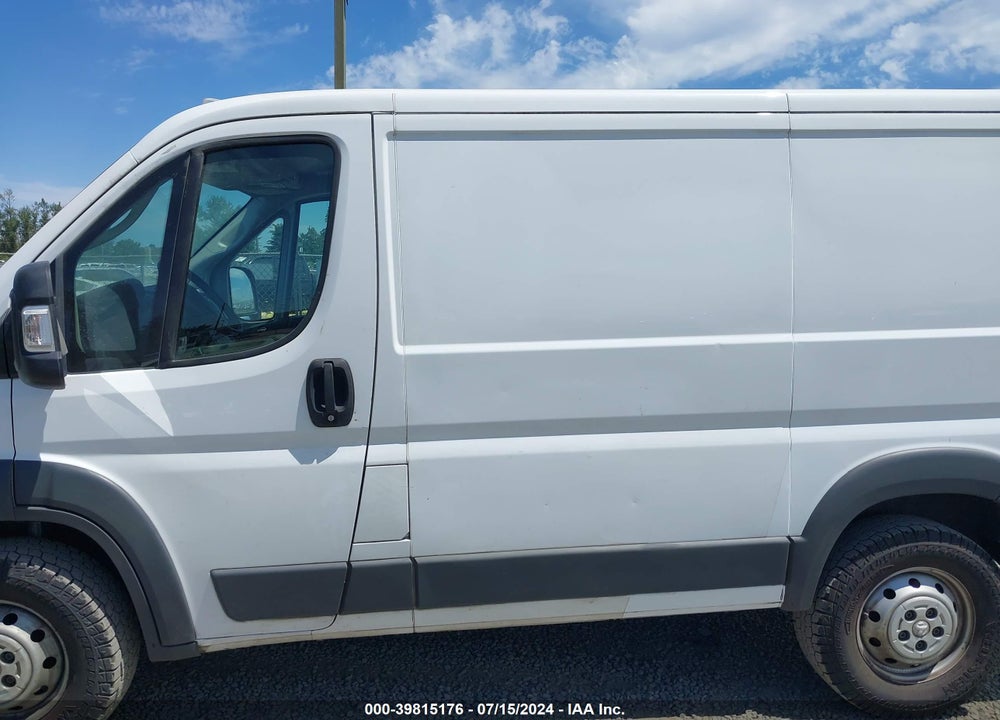 2018 RAM PROMASTER 1500 LOW ROOF 118 WB VIN: 3C6TRVNG9JE140778
