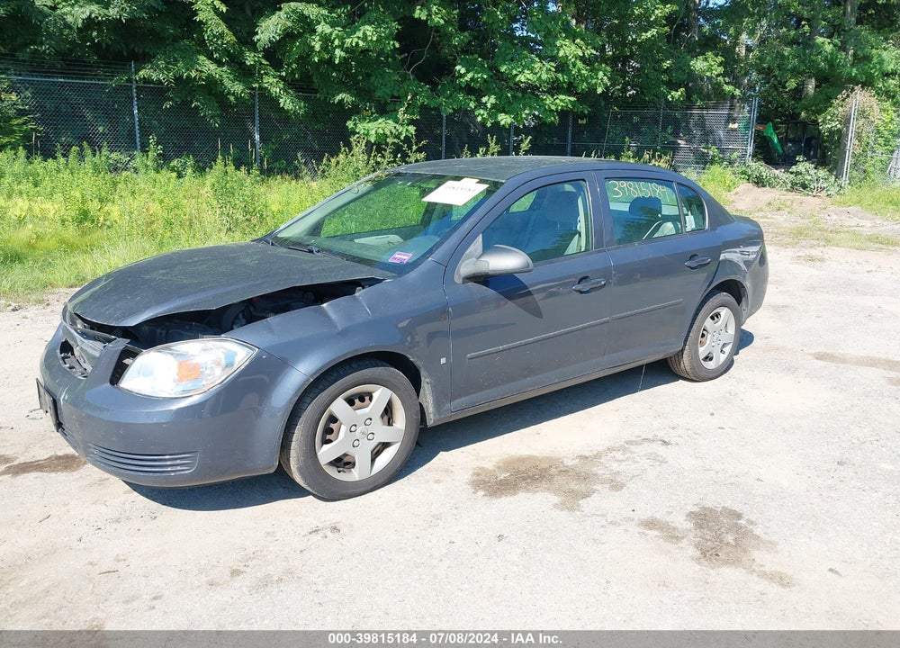 2008 CHEVROLET COBALT VIN: 1G1AK58F087222487