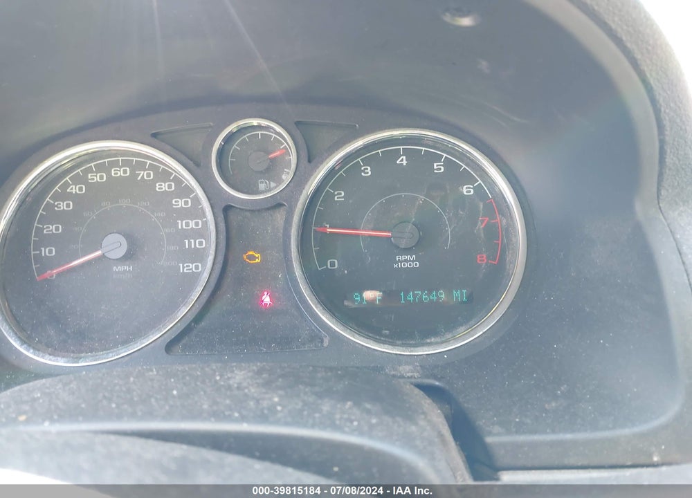 2008 CHEVROLET COBALT VIN: 1G1AK58F087222487