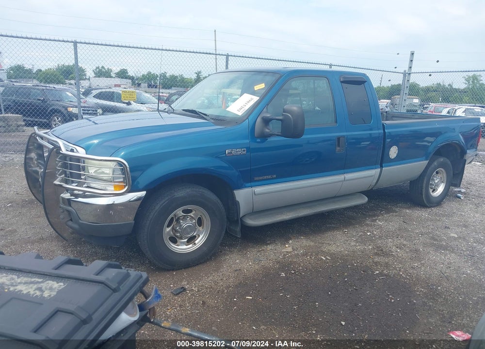 2002 FORD F-250 LARIAT/XL/XLT VIN: 1FTNX20F92EA90840