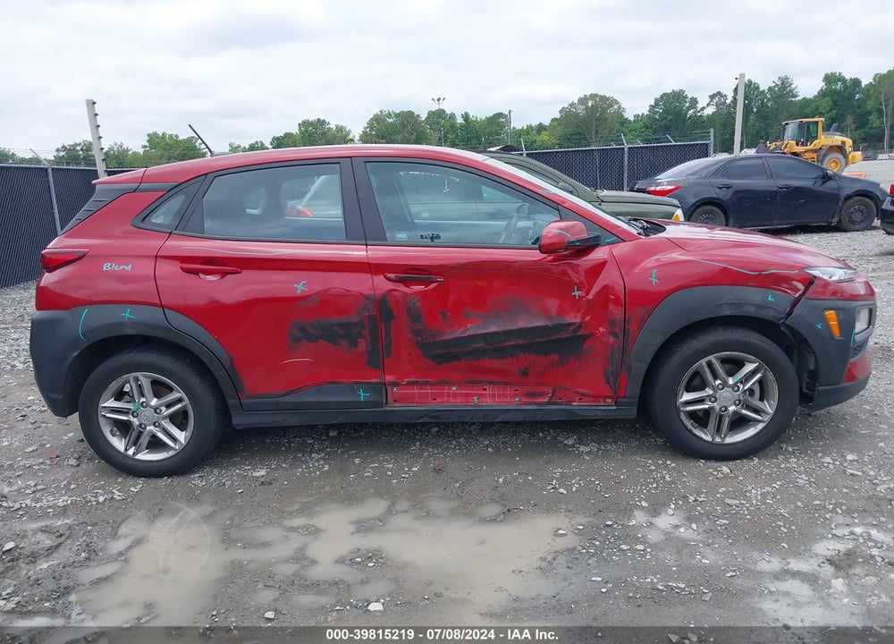 2021 HYUNDAI KONA SE VIN: KM8K12AA8MU662296