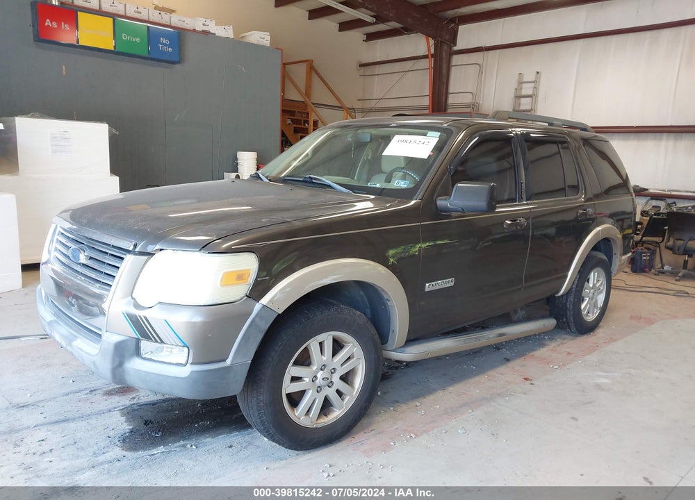 2008 FORD EXPLORER EDDIE BAUER VIN: 1FMEU74E38UB22165