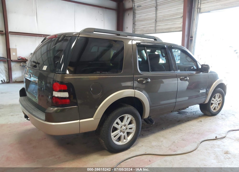 2008 FORD EXPLORER EDDIE BAUER VIN: 1FMEU74E38UB22165