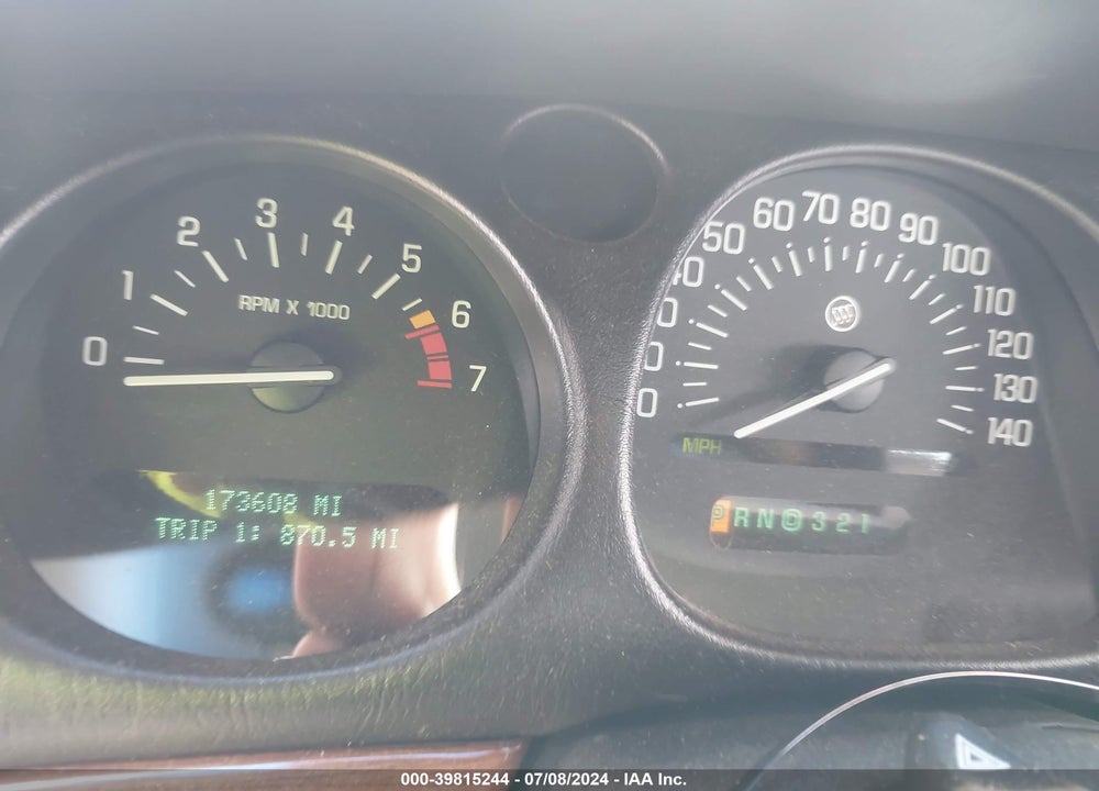 2005 BUICK LESABRE CUSTOM VIN: 1G4HP52K45U202510