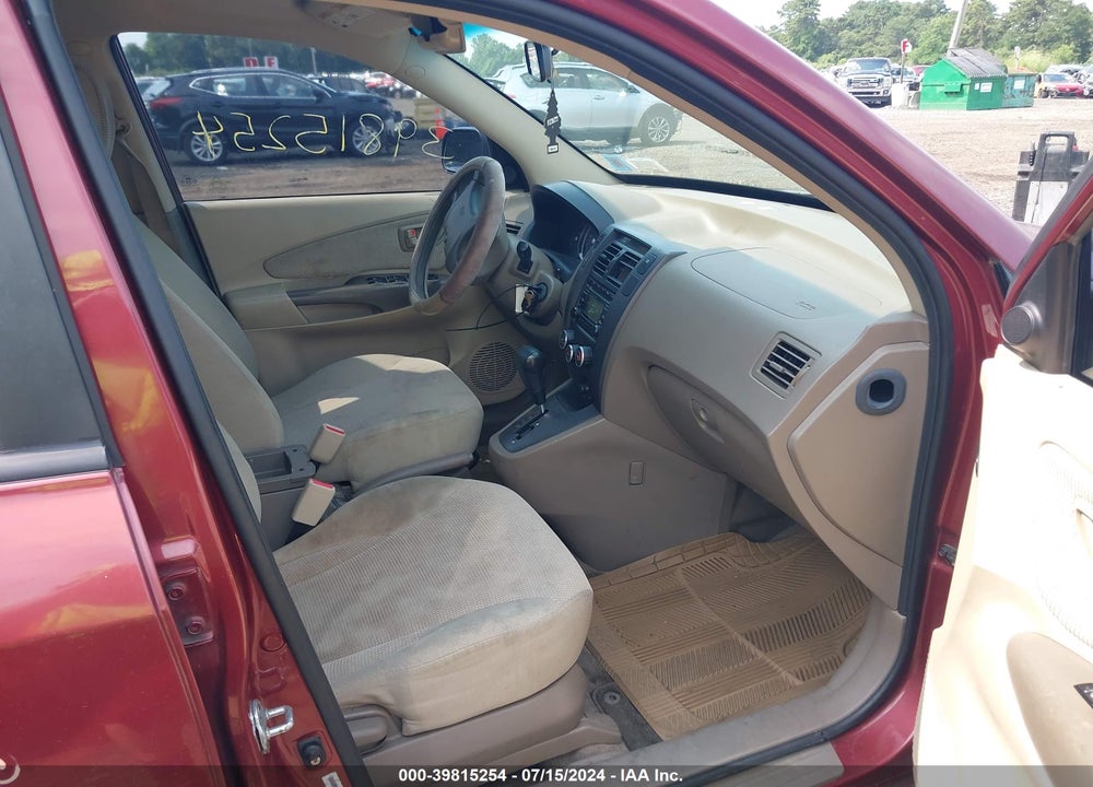 2008 HYUNDAI TUCSON GLS VIN: KM8JM12B48U899474
