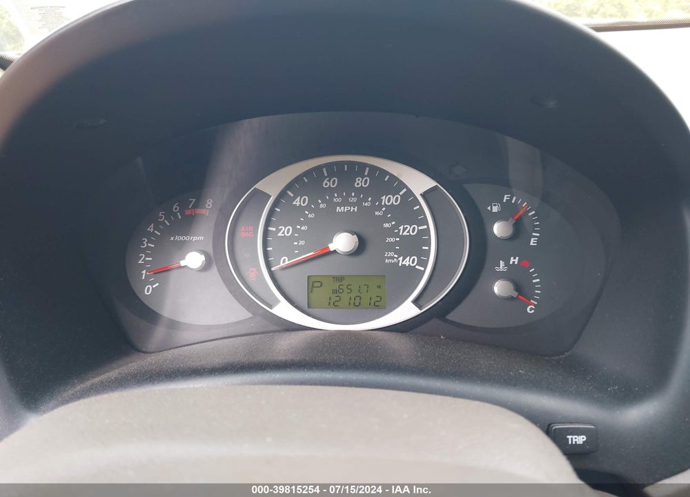 2008 HYUNDAI TUCSON GLS VIN: KM8JM12B48U899474