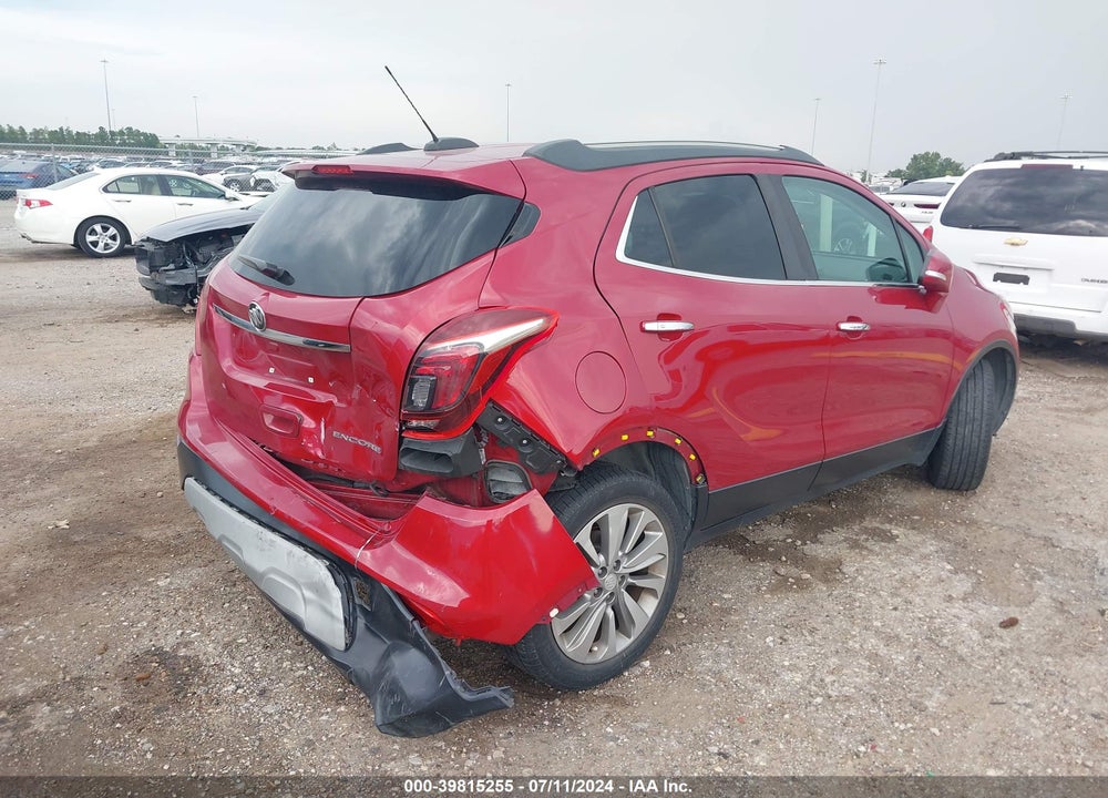 2019 BUICK ENCORE FWD PREFERRED VIN: KL4CJASB8KB774707