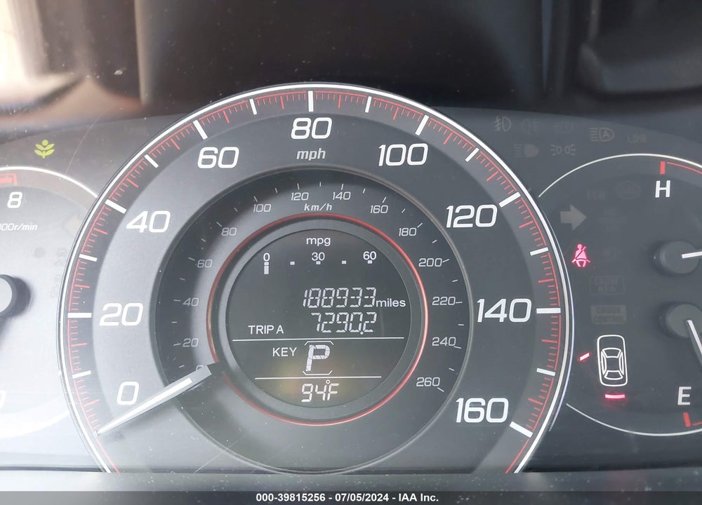 2013 HONDA ACCORD EX-L V-6 VIN: 1HGCT2B83DA006640