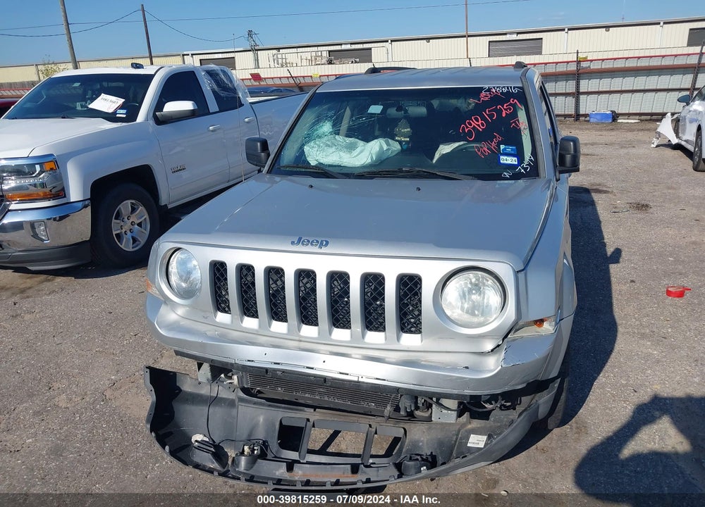 2012 JEEP PATRIOT SPORT VIN: 1C4NJPBA5CD617344