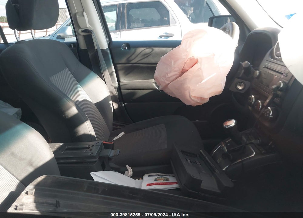 2012 JEEP PATRIOT SPORT VIN: 1C4NJPBA5CD617344