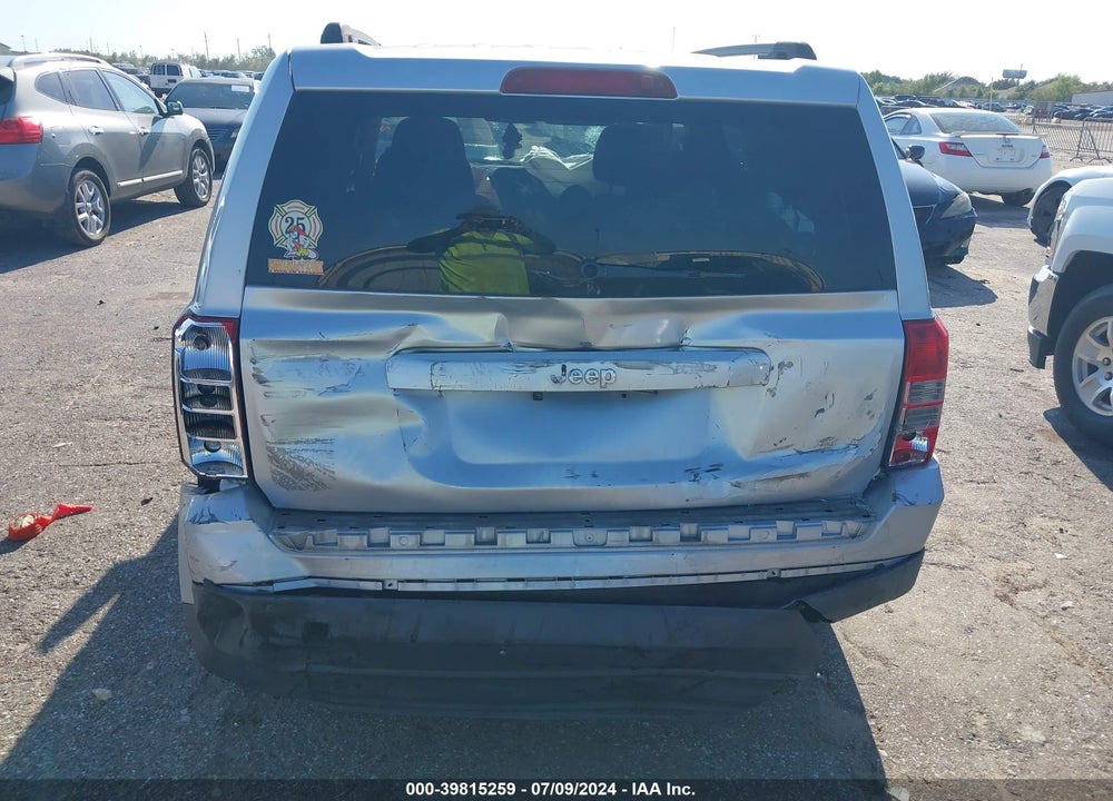 2012 JEEP PATRIOT SPORT VIN: 1C4NJPBA5CD617344