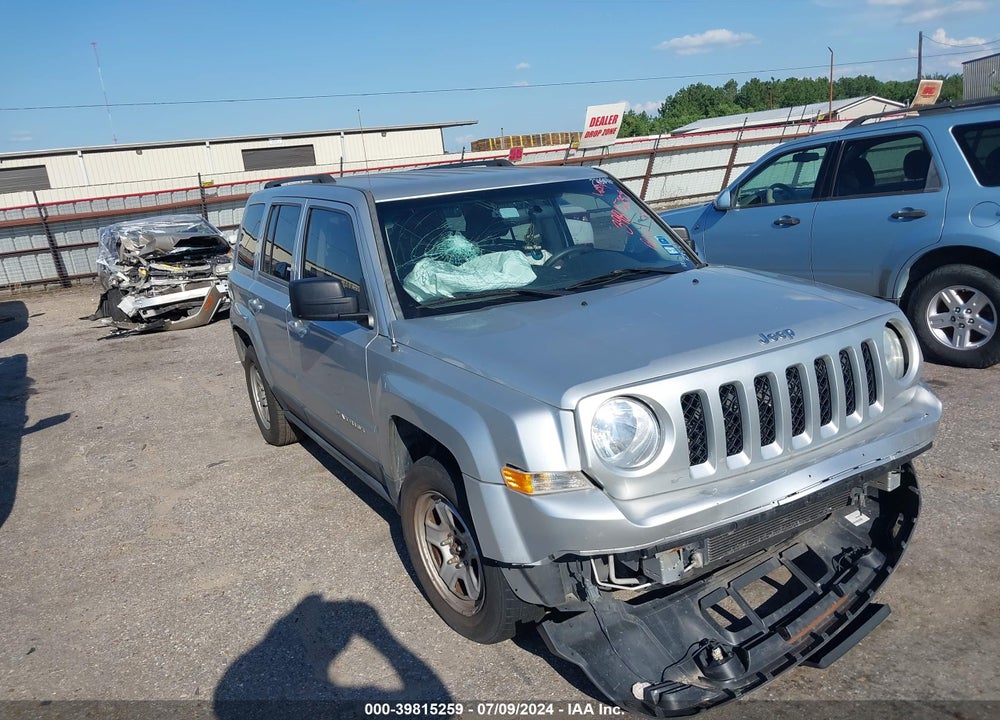 2012 JEEP PATRIOT SPORT VIN: 1C4NJPBA5CD617344