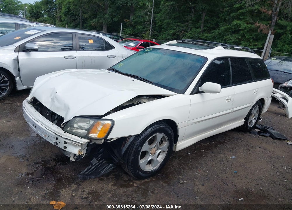 2003 SUBARU LEGACY GT VIN: 4S3BH646735308888
