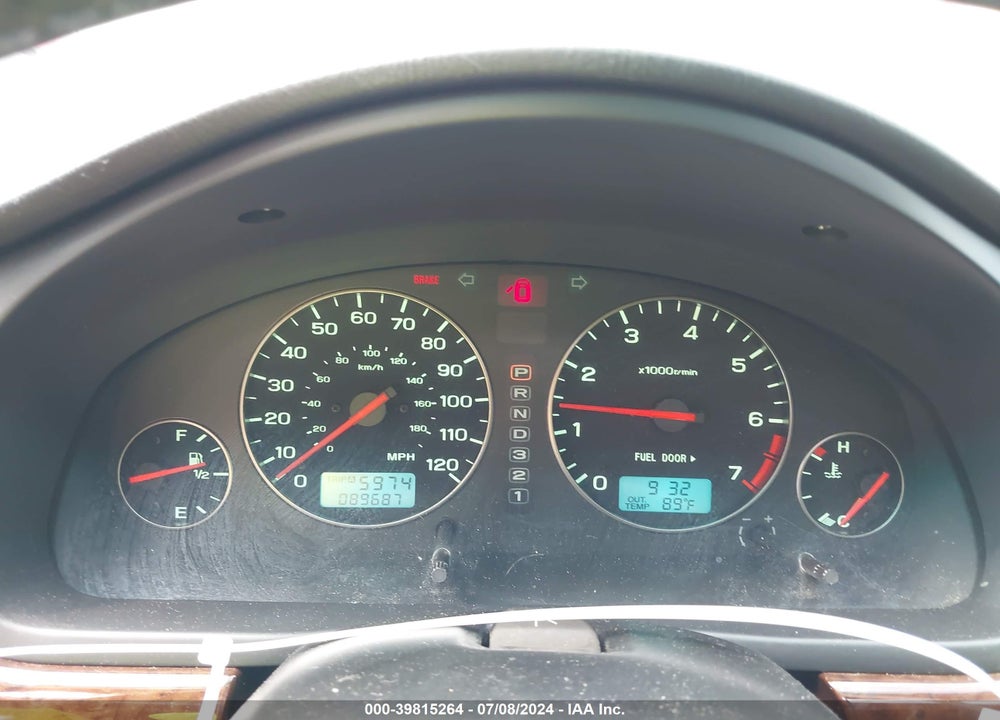 2003 SUBARU LEGACY GT VIN: 4S3BH646735308888