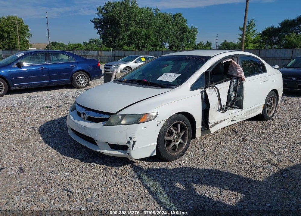 2009 HONDA CIVIC LX VIN: 19XFA16519E034632