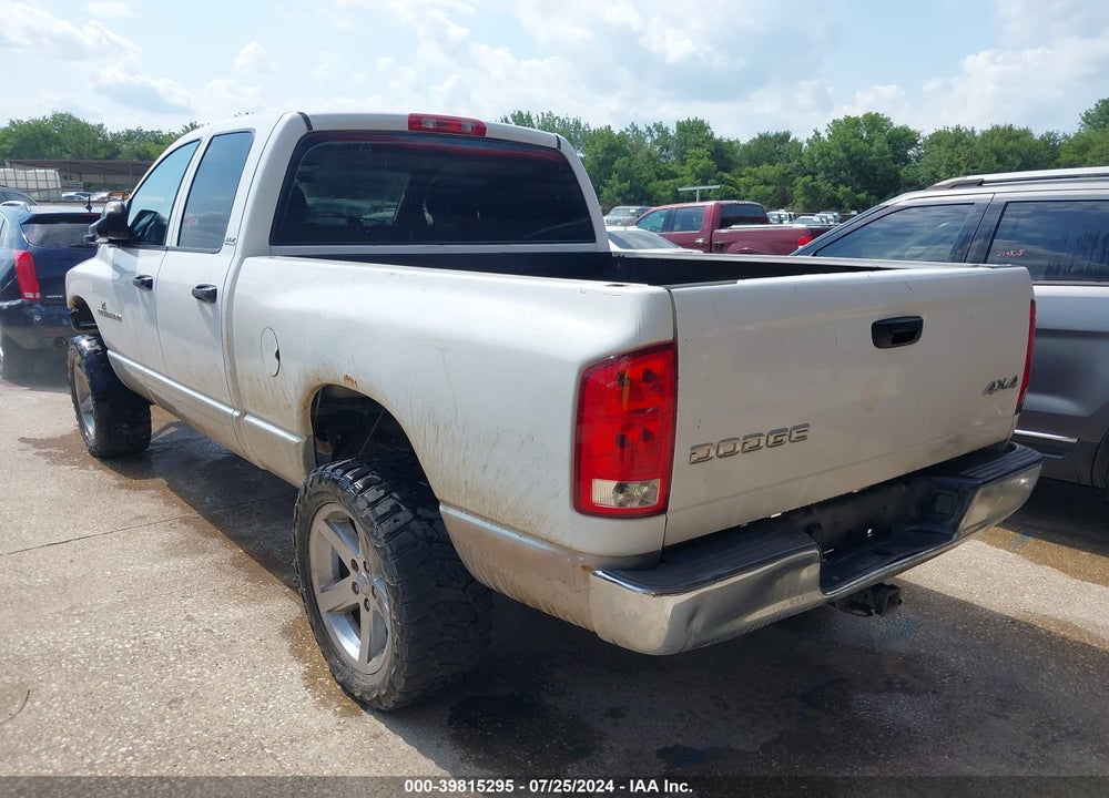 2002 DODGE RAM 1500 ST VIN: 3D7HU18Z82G207059