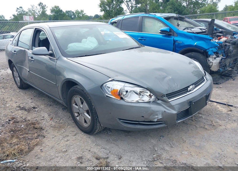 2007 CHEVROLET IMPALA LT VIN: 2G1WT58K379406187