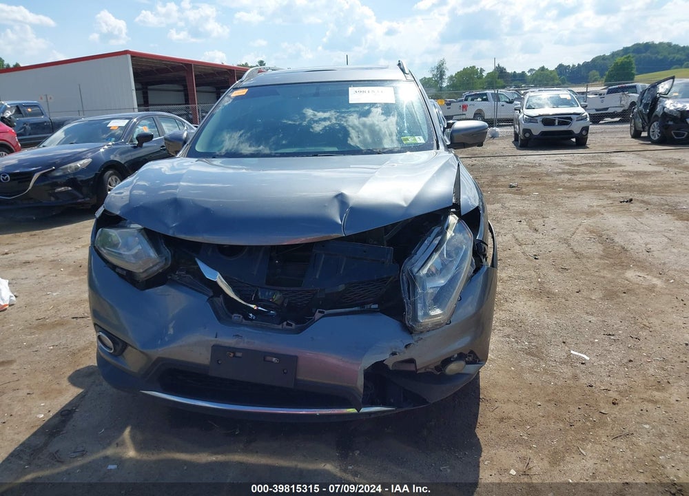 2016 NISSAN ROGUE SL VIN: 5N1AT2MV6GC742713