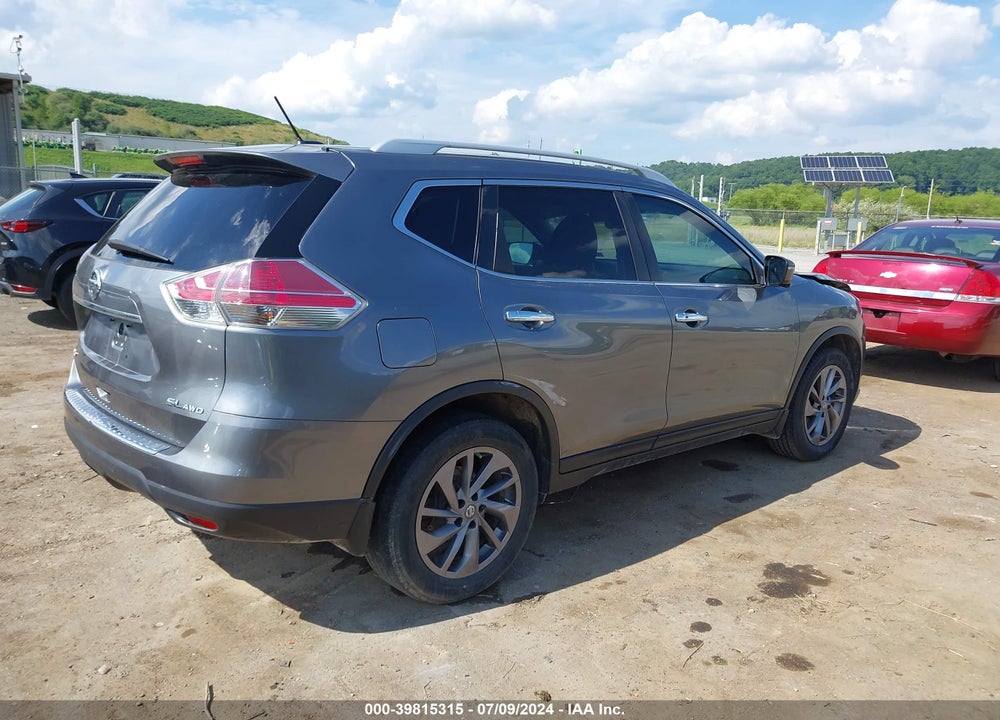 2016 NISSAN ROGUE SL VIN: 5N1AT2MV6GC742713