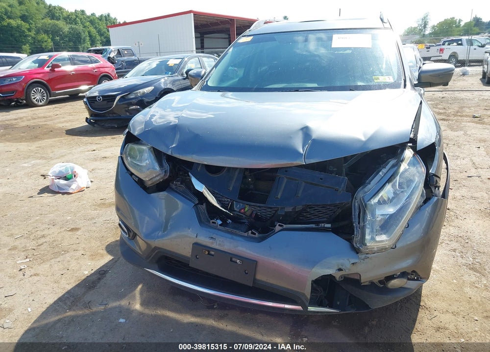 2016 NISSAN ROGUE SL VIN: 5N1AT2MV6GC742713