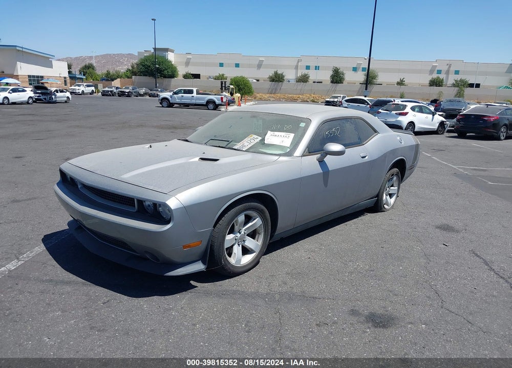 2014 DODGE CHALLENGER SXT VIN: 2C3CDYAG9EH270346