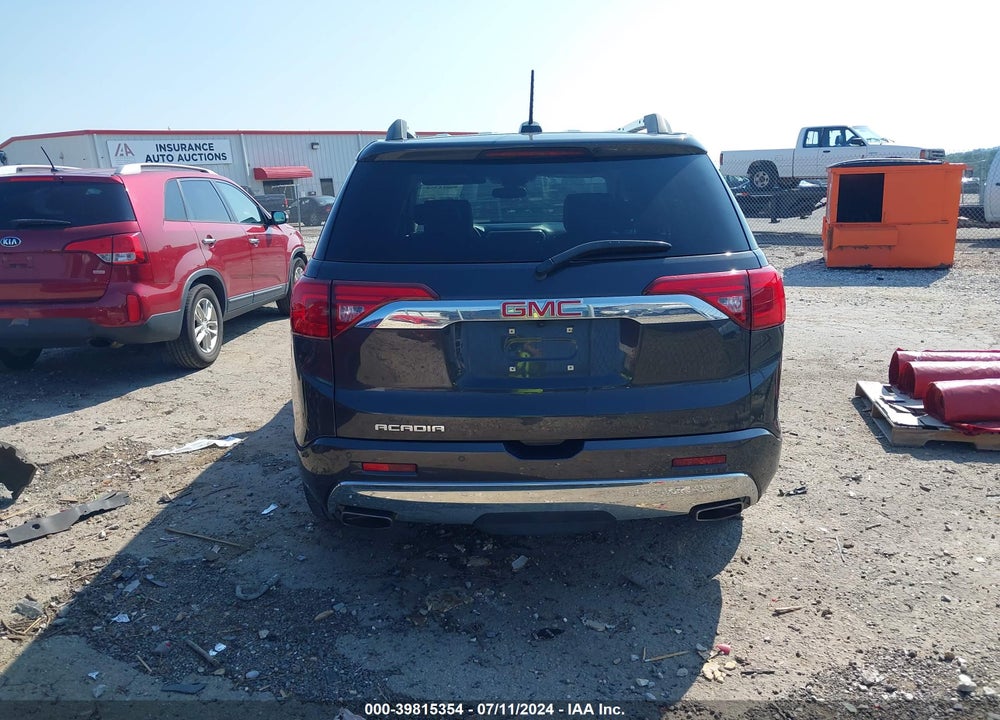 2017 GMC ACADIA DENALI VIN: 1GKKNPLSXHZ193883