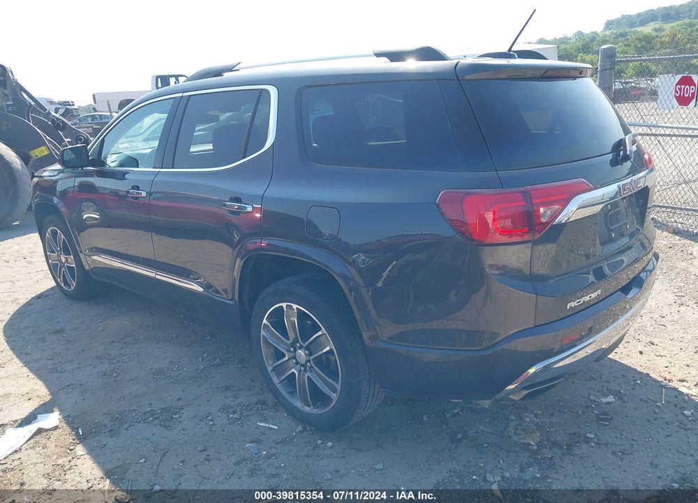 2017 GMC ACADIA DENALI VIN: 1GKKNPLSXHZ193883