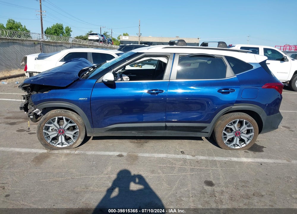2021 KIA SELTOS S TURBO VIN: KNDEUCA2XM7077581