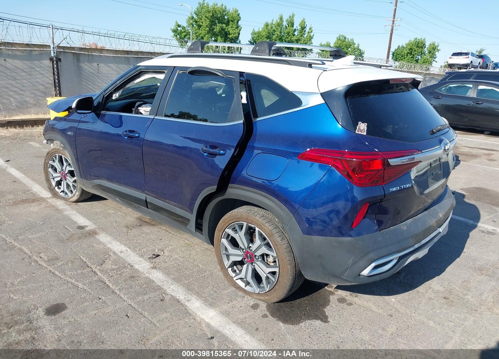 2021 KIA SELTOS S TURBO VIN: KNDEUCA2XM7077581