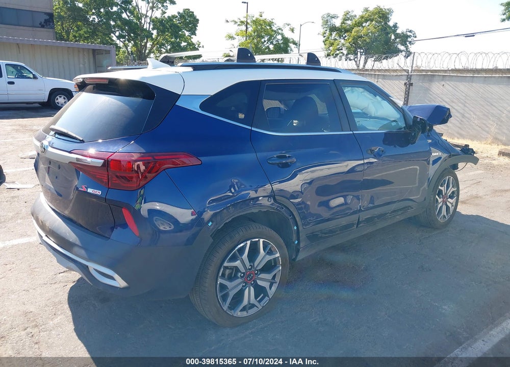 2021 KIA SELTOS S TURBO VIN: KNDEUCA2XM7077581