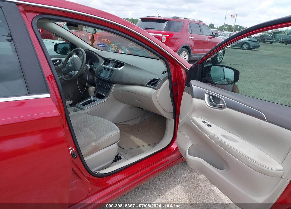 2014 NISSAN SENTRA SV VIN: 3N1AB7AP1EY329485