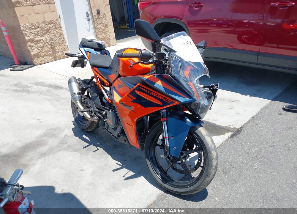 2022 KTM 390 RC VIN: MD2JYJ403NC216650