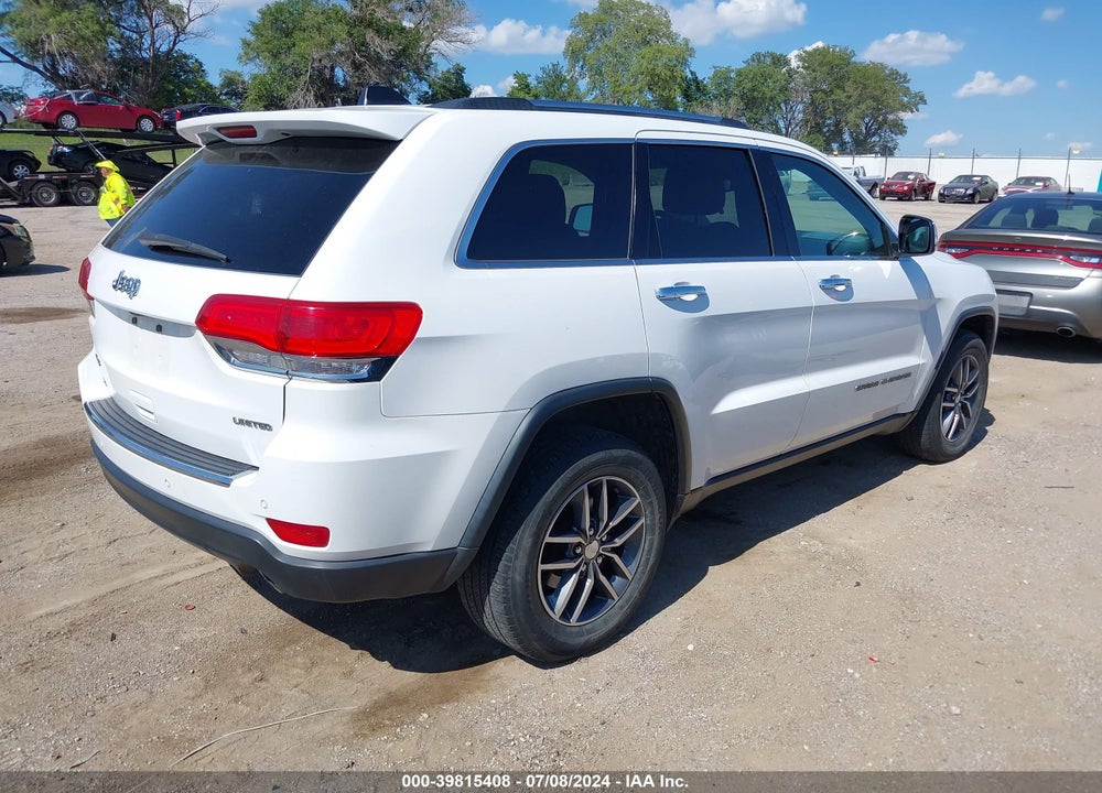2017 JEEP GRAND CHEROKEE LIMITED 4X4 VIN: 1C4RJFBG3HC710392