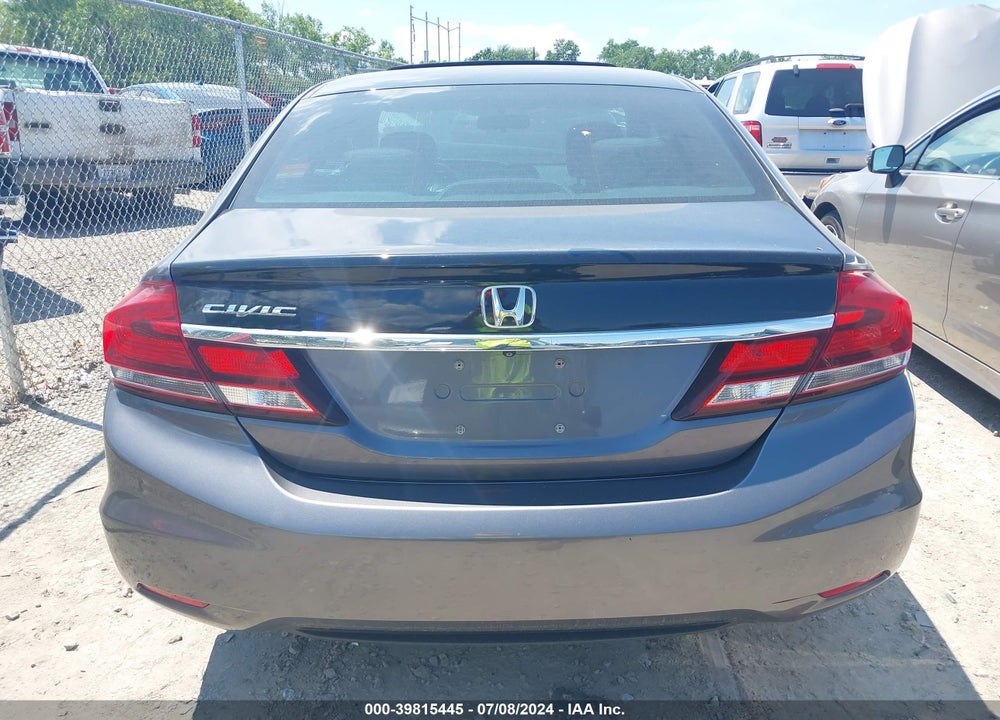 2014 HONDA CIVIC EX VIN: 19XFB2F86EE016490