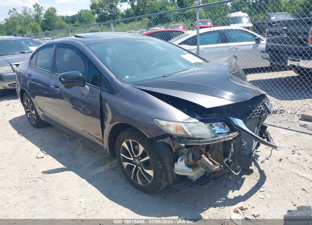 2014 HONDA CIVIC EX VIN: 19XFB2F86EE016490