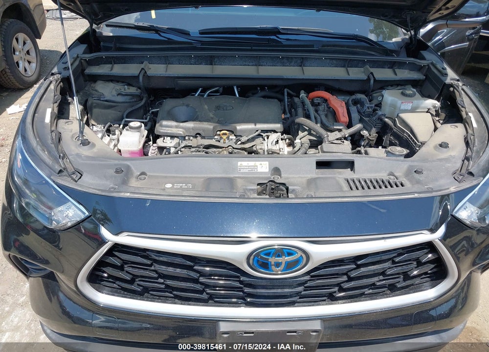 2021 TOYOTA HIGHLANDER HYBRID XLE VIN: 5TDHBRCH2MS518889