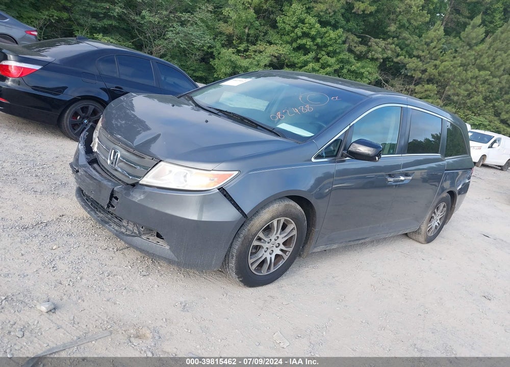2012 HONDA ODYSSEY EX-L VIN: 5FNRL5H6XCB082488