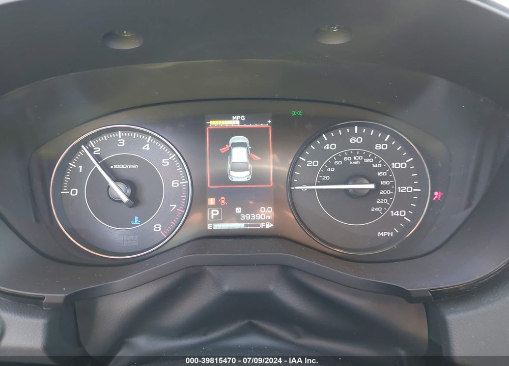 2019 SUBARU IMPREZA 2.0I VIN: 4S3GTAB61K3735116