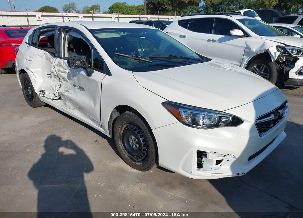 2019 SUBARU IMPREZA 2.0I VIN: 4S3GTAB61K3735116