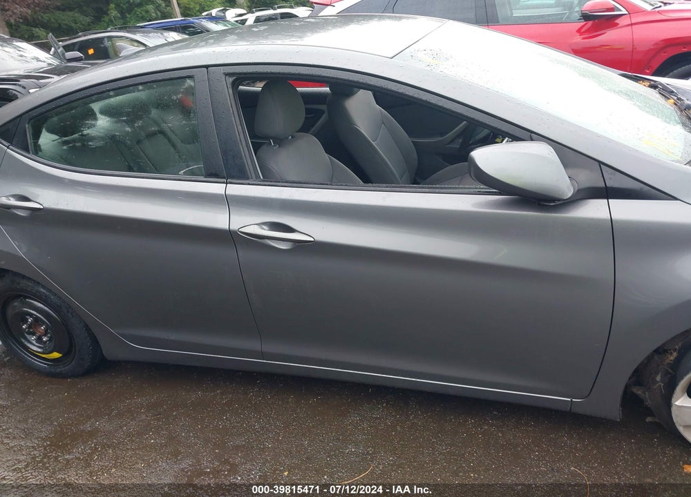 2012 HYUNDAI ELANTRA GLS VIN: 5NPDH4AE9CH116686